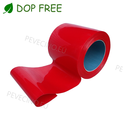 Raudona PVC juosta 400x4 nuotrauka