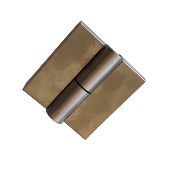 Nerūdijančio plieno dešininis šarnyras WC durims